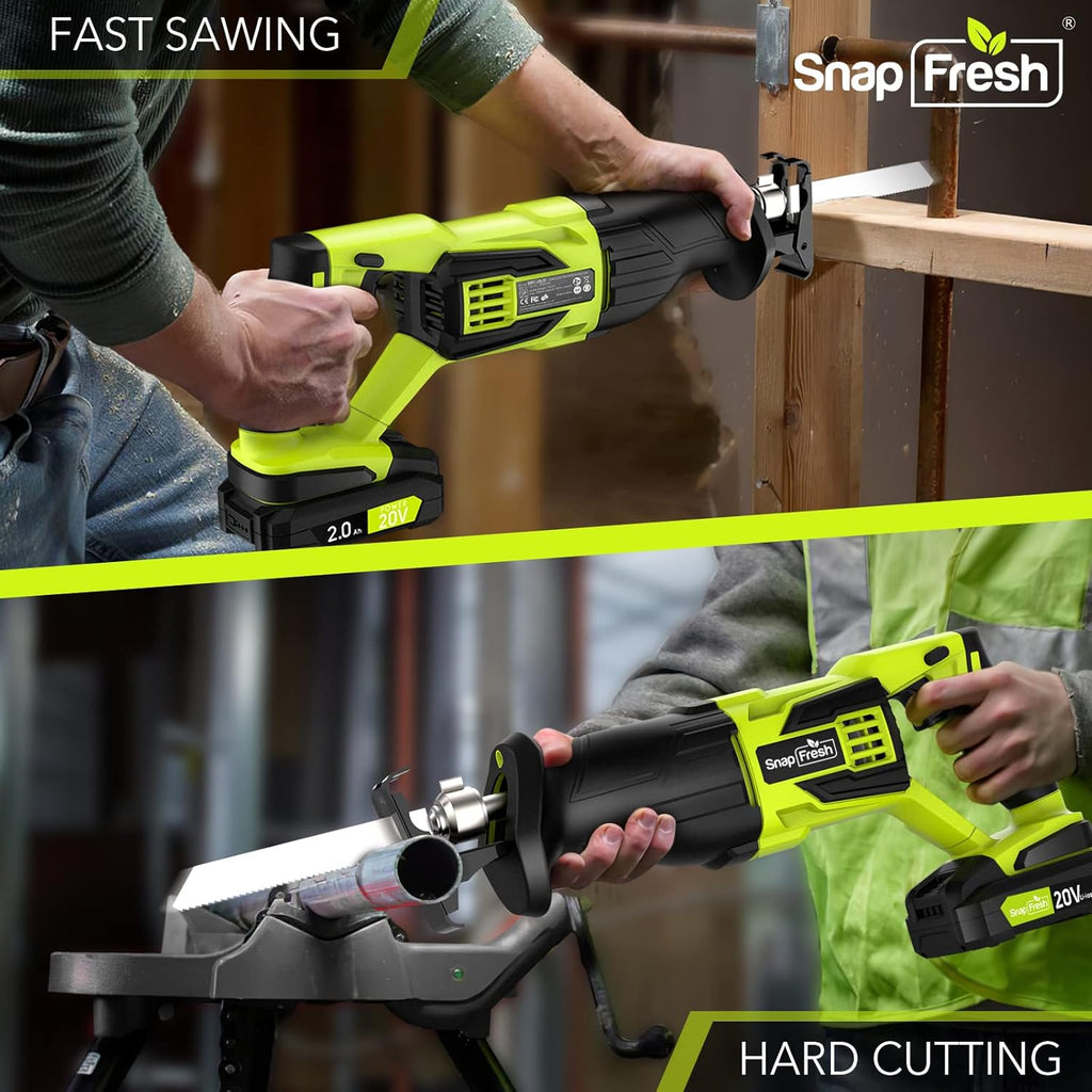 Cordless Reciprocating Saw 20V 2.0Ah J3645