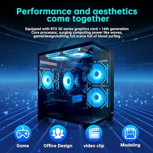 Intel Core i5 14400F RTX 4060 32GB RAM 1TB SSD Tower Computer O12012