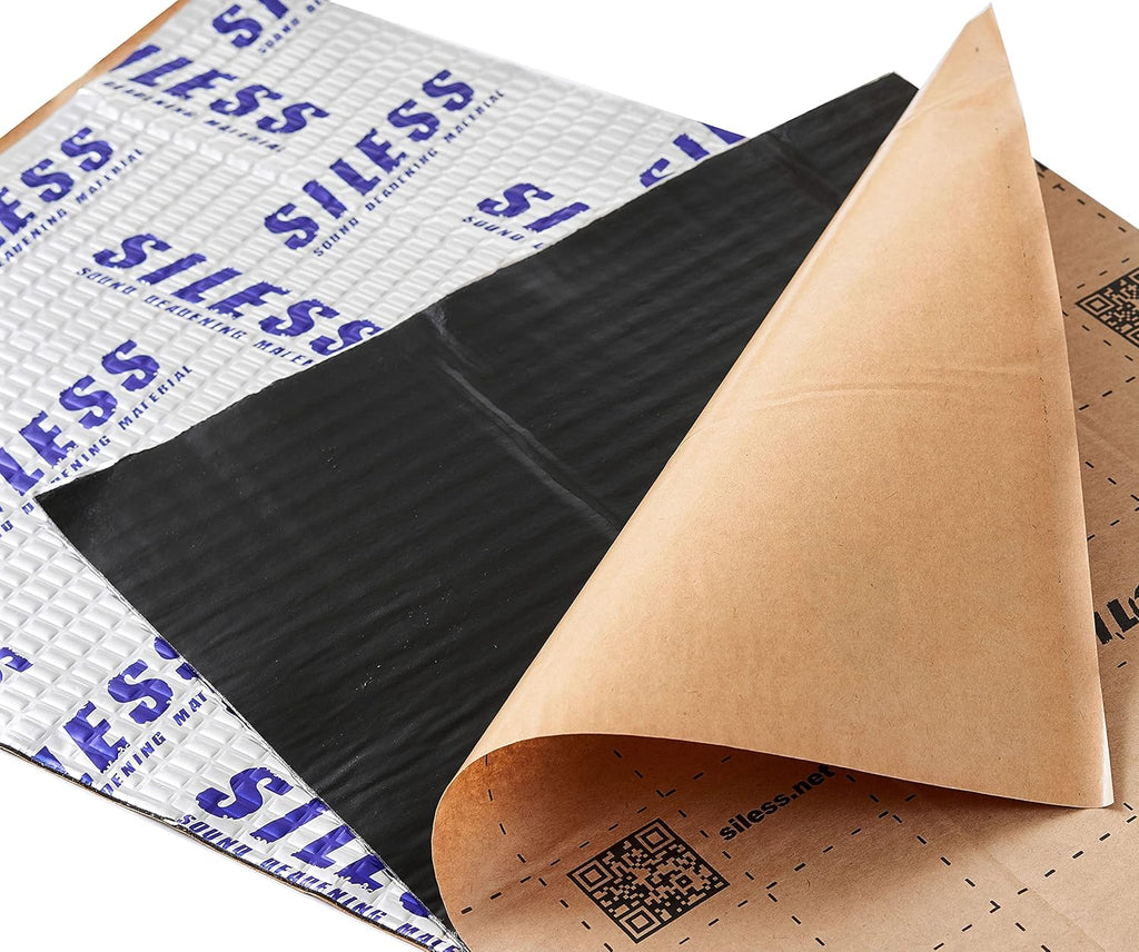 50 mil 52 sqft Car Sound Deadening Mat Z928558