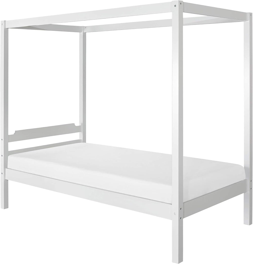 Wood Twin Size Canopy Bed M76155