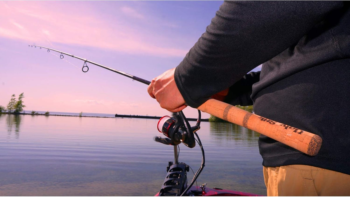 7’ Two Piece Spinning Rod, Medium Light Power, Medium Fast Action, 1/8-1/2 oz. Lure Rating D125999