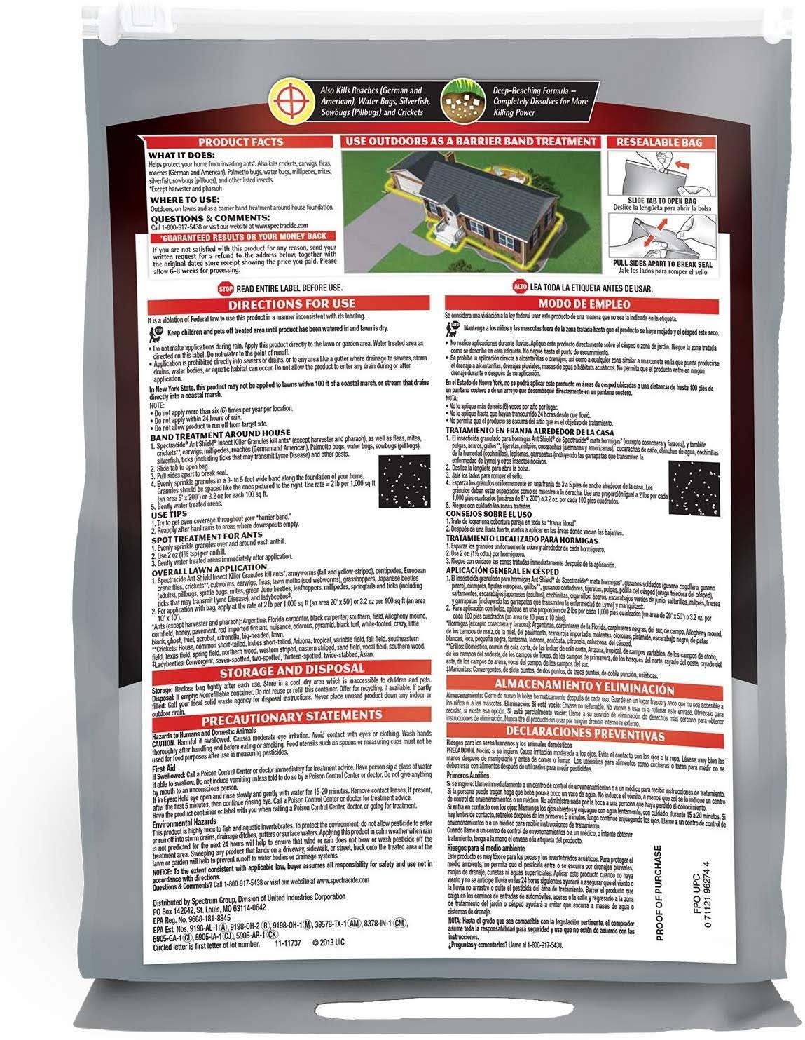 3-Pound Ant Barrier Granules, Case Pack of 4 A47974
