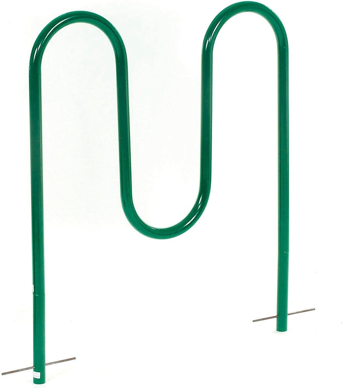 Green Below Ground Mount 5-Bike Capacity Bike Rack B12818
