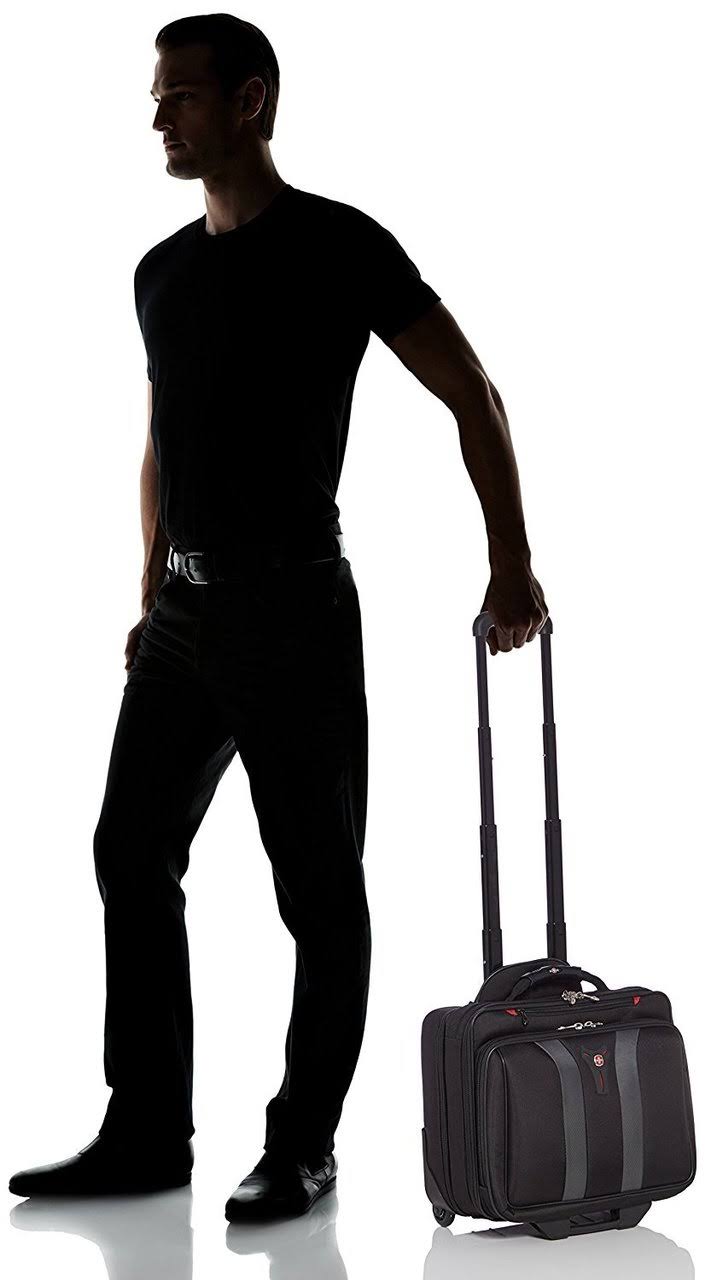 Black Nylon Rolling Case S72764