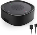 USB Speakerphone Microphone, Conference Speaker Omnidirectional Computer Mic with 360º Voice Pickup C36359