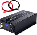 2000W Pure Sine Wave Power Inverter 48V DC to AC 110V 120V with Hardwire Terminal LCD Display Q71466