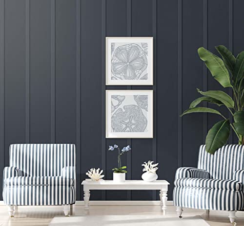 Sage Green Faux Board and Batten Peel and Stick Wallpaper Z433