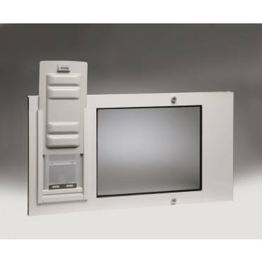 White Cat Door N1363