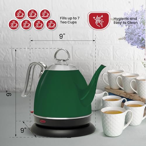 32 oz Red Electric Kettle V12224
