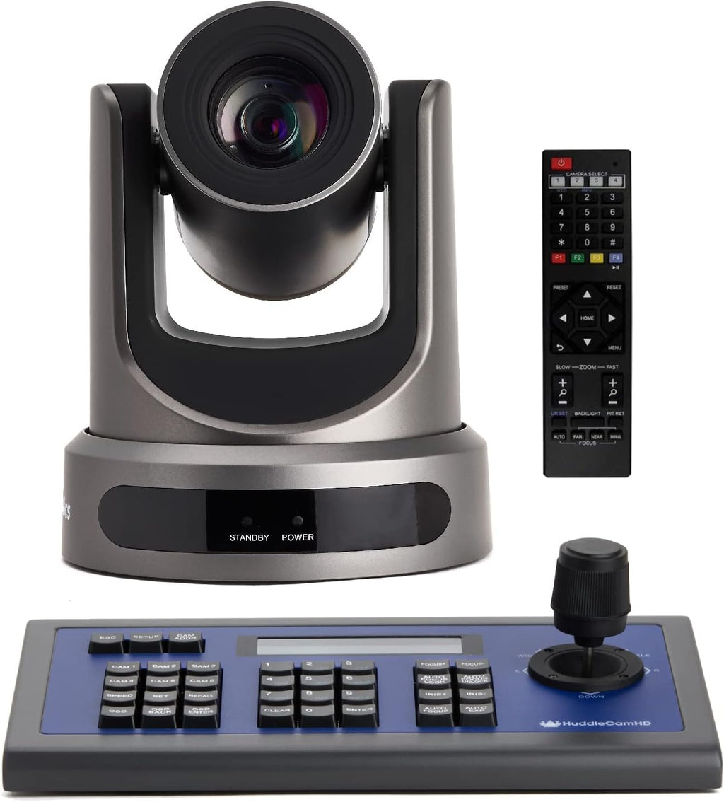 Grey SDI Live Streaming Broadcast Camera and Serial PTZ Joystick T795