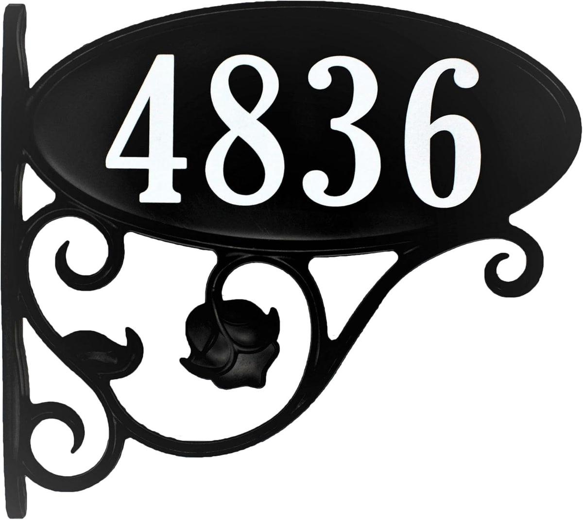 Handcrafted Double Sided Reflective Mailbox Address Sign H6548
