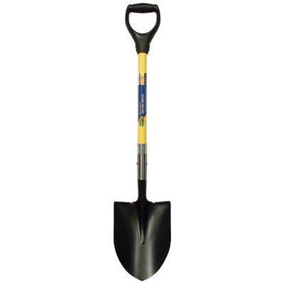 Round Point Digging Shovels with Fiberglass Handle N561815