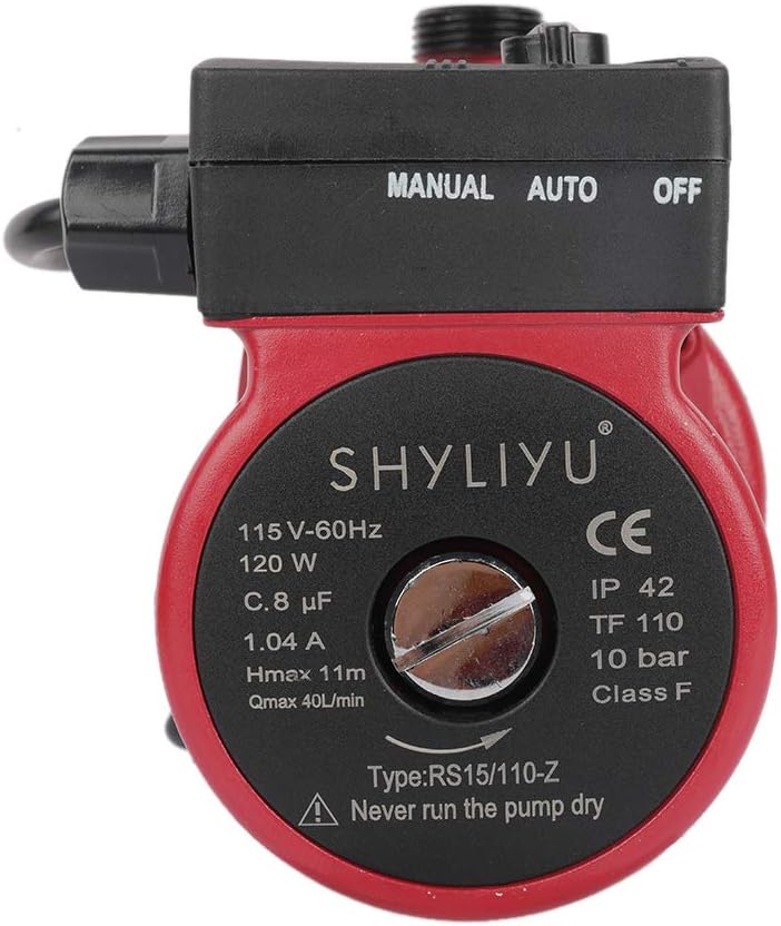 115V/60Hz 1 inch Cast Iron Pressure Booster Pump T568908