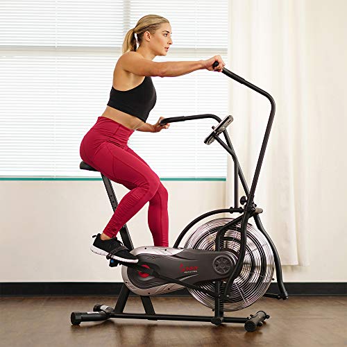 Air Bike Fan Exercise Bike with Digital Monitor and Adjustable Seat M734