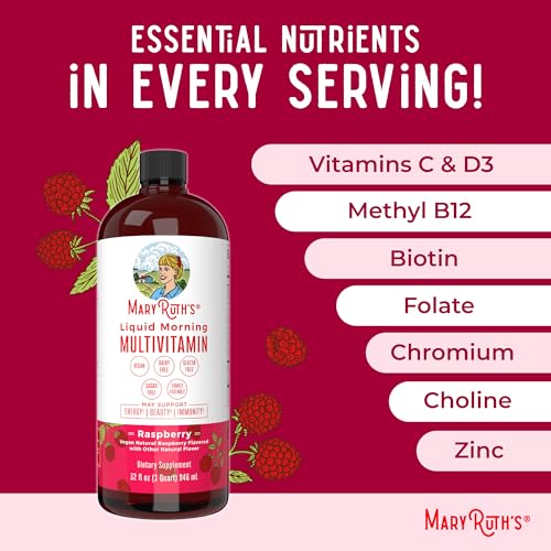 32 Fl Oz Vegan Liquid Multivitamin Multimineral U382995