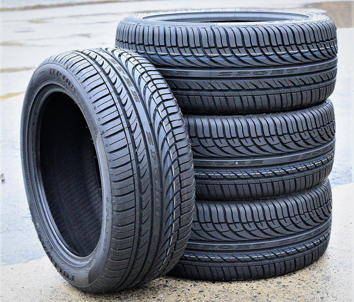 Set of 4 All-Season Passenger Car Performance Radial Tires 185/65R14 86H I334804