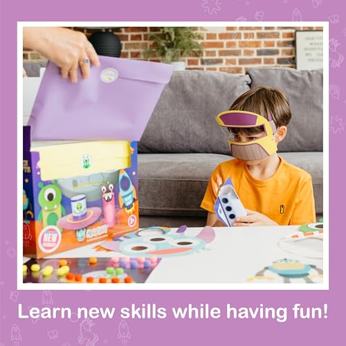 20 Animal Toddler Arts and Crafts for Kids Ages 3-10 Years, All-Inclusive Animal Craft Kits Y374981