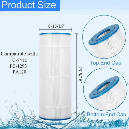 120 Sq.Ft Filter Cartridge, Pack of 1 P7882