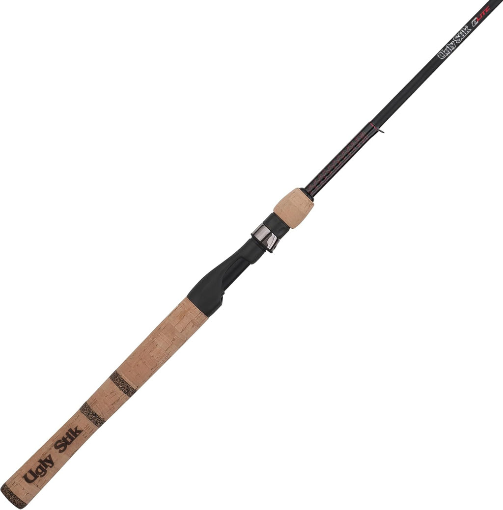 7’ Two Piece Spinning Rod, Medium Light Power, Medium Fast Action, 1/8-1/2 oz. Lure Rating D125999