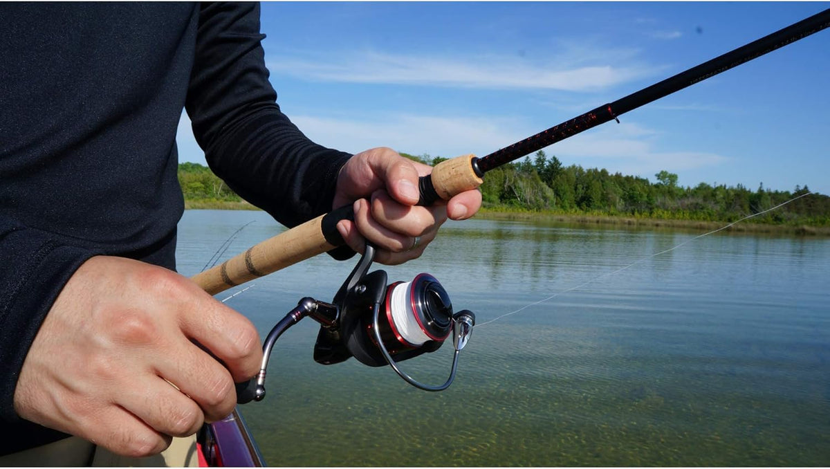 7’ Two Piece Spinning Rod, Medium Light Power, Medium Fast Action, 1/8-1/2 oz. Lure Rating D125999