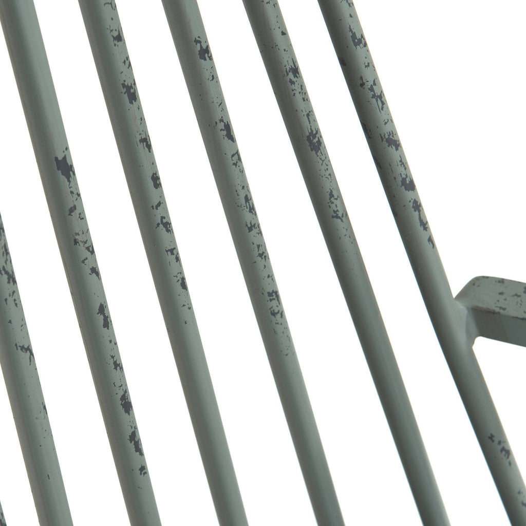 Aluminum Indoor/Outdoor Dining Chair Set of 2 Gray R45384