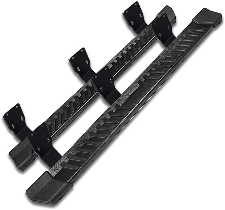 Running Boards Compatible With 1999-2016 Ford F250 Superduty Crew Cab Silver Stainless Steel Side Step Bar U41194