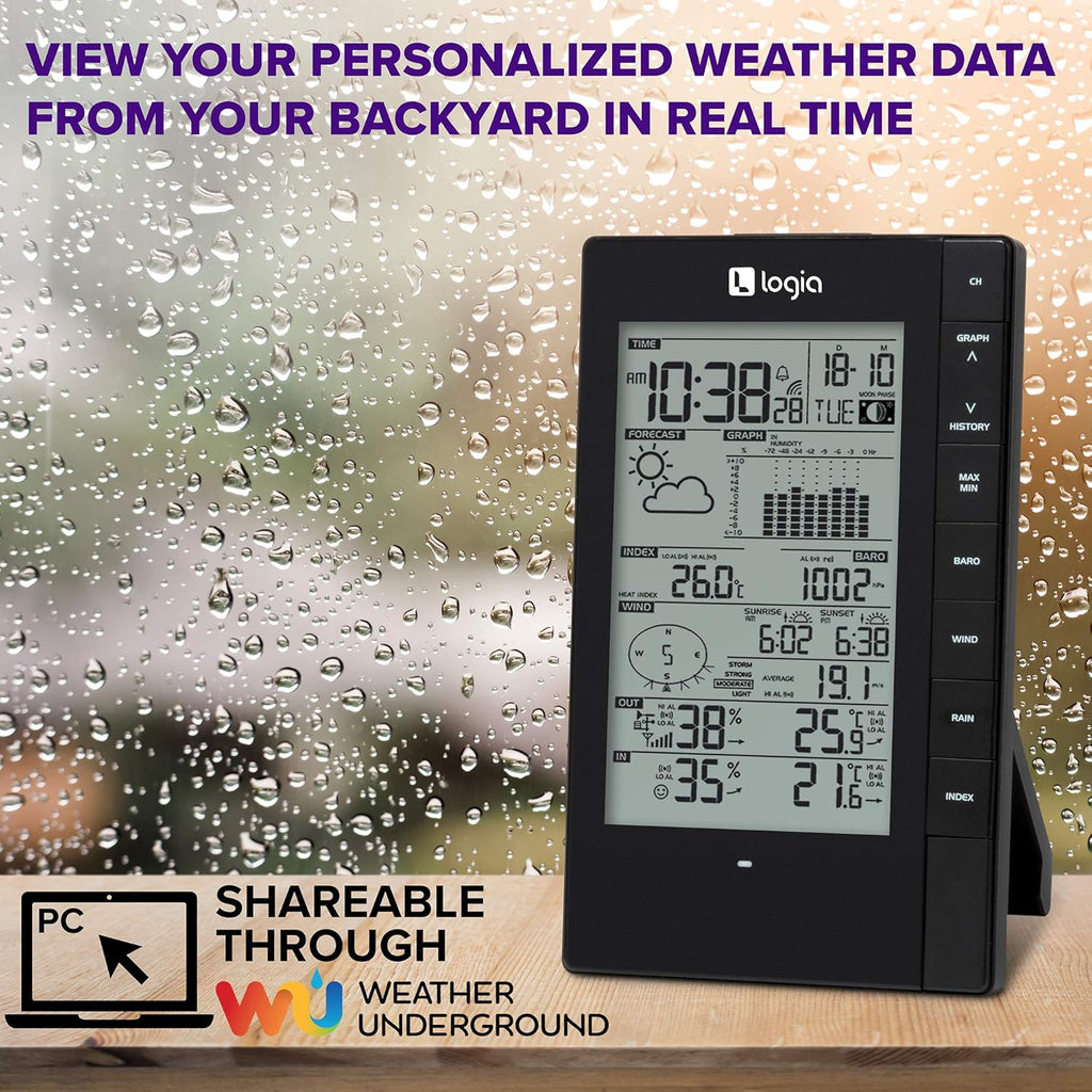 5-in-1 Indoor/Outdoor Weather Station U8984