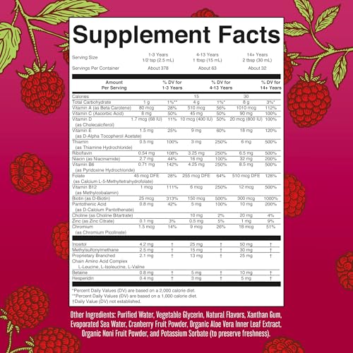 32 Fl Oz Vegan Liquid Multivitamin Multimineral U382995