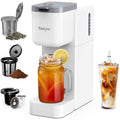White 3 in 1 Single Serve Coffee and Tea Maker with 16oz Water Reservoir L44413