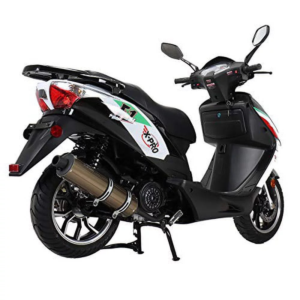 150cc Gas Moped Scooter with 13" Aluminum Wheels I8766