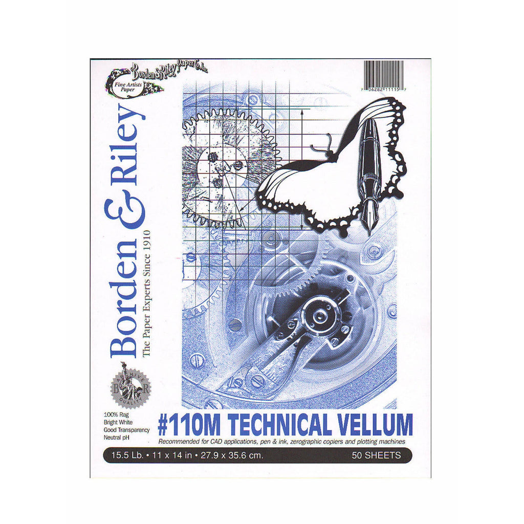 Technical Vellum 18x22 x 24x22 Pad G6942