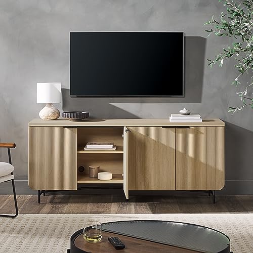 Black 4-Door Sideboard R482