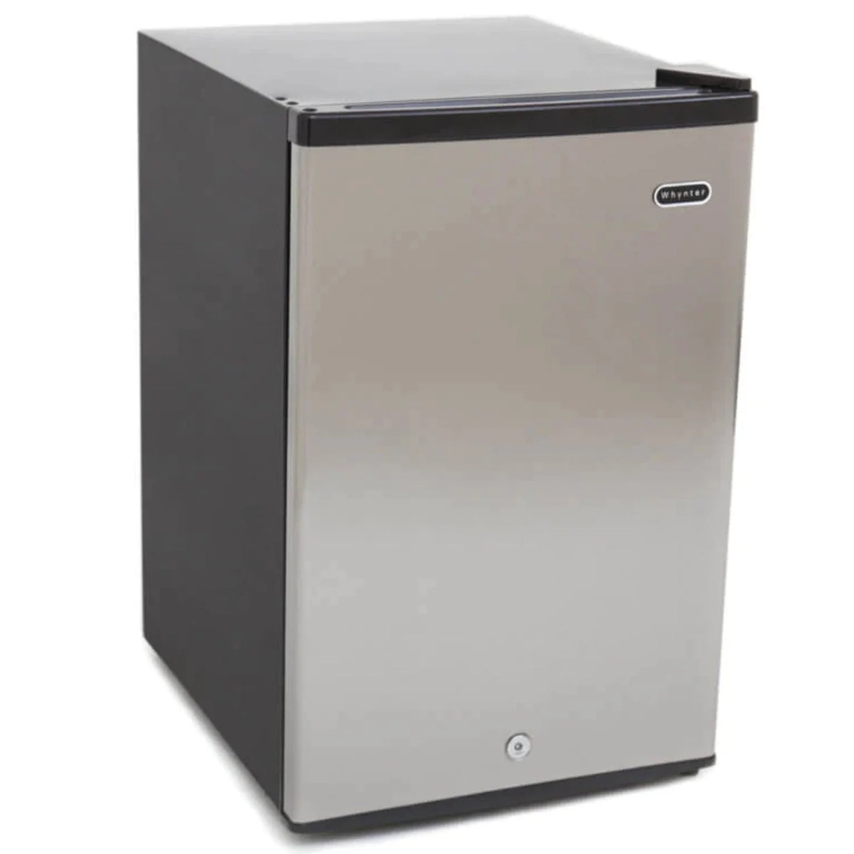 3.0 cu. ft. Black Upright Freezer with Lock K189
