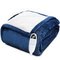 62" x 84" Soft Fleece Twin Size Electric Blanket A877292