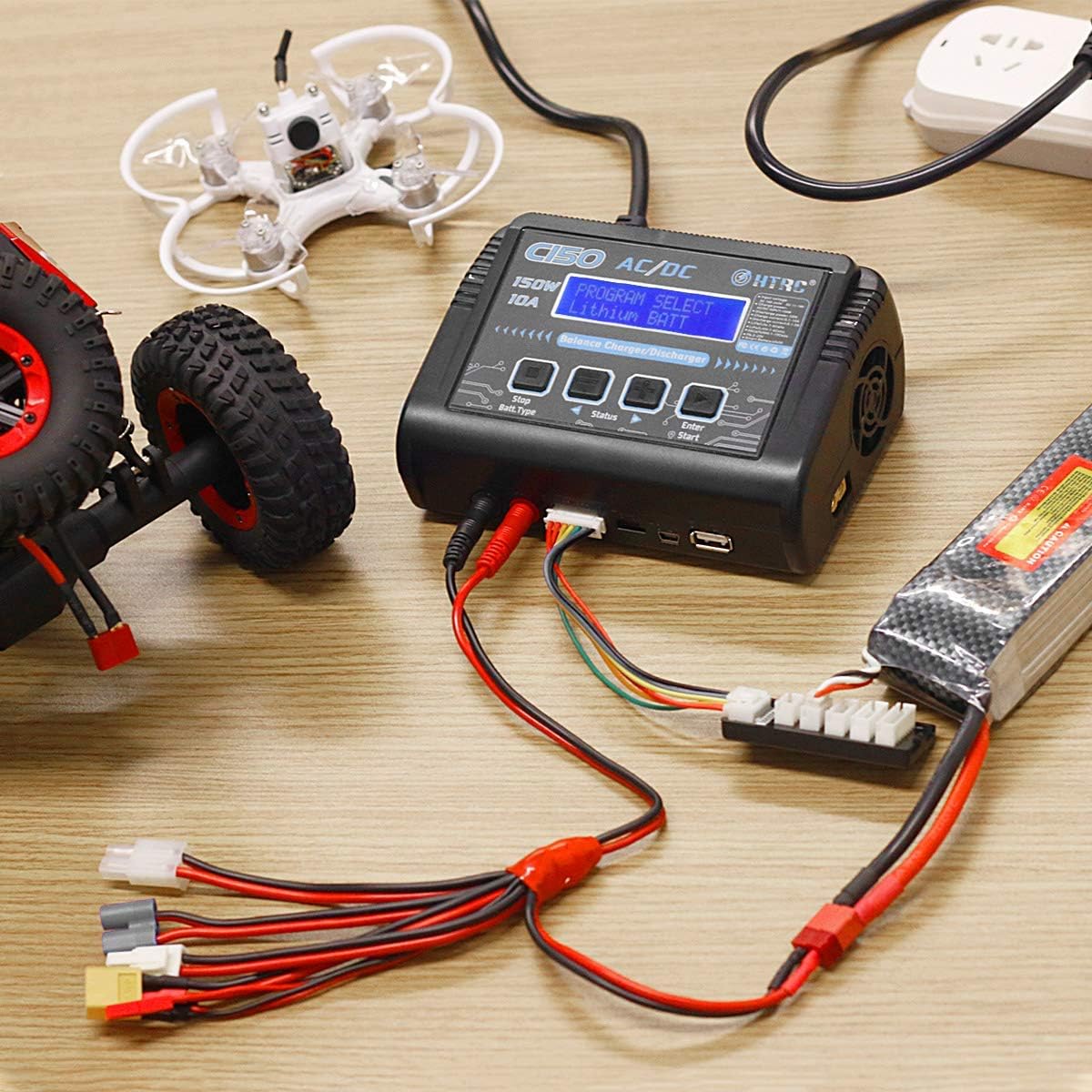 150W 10A 1-6S AC/DC LiPo Battery Balance Charger X853
