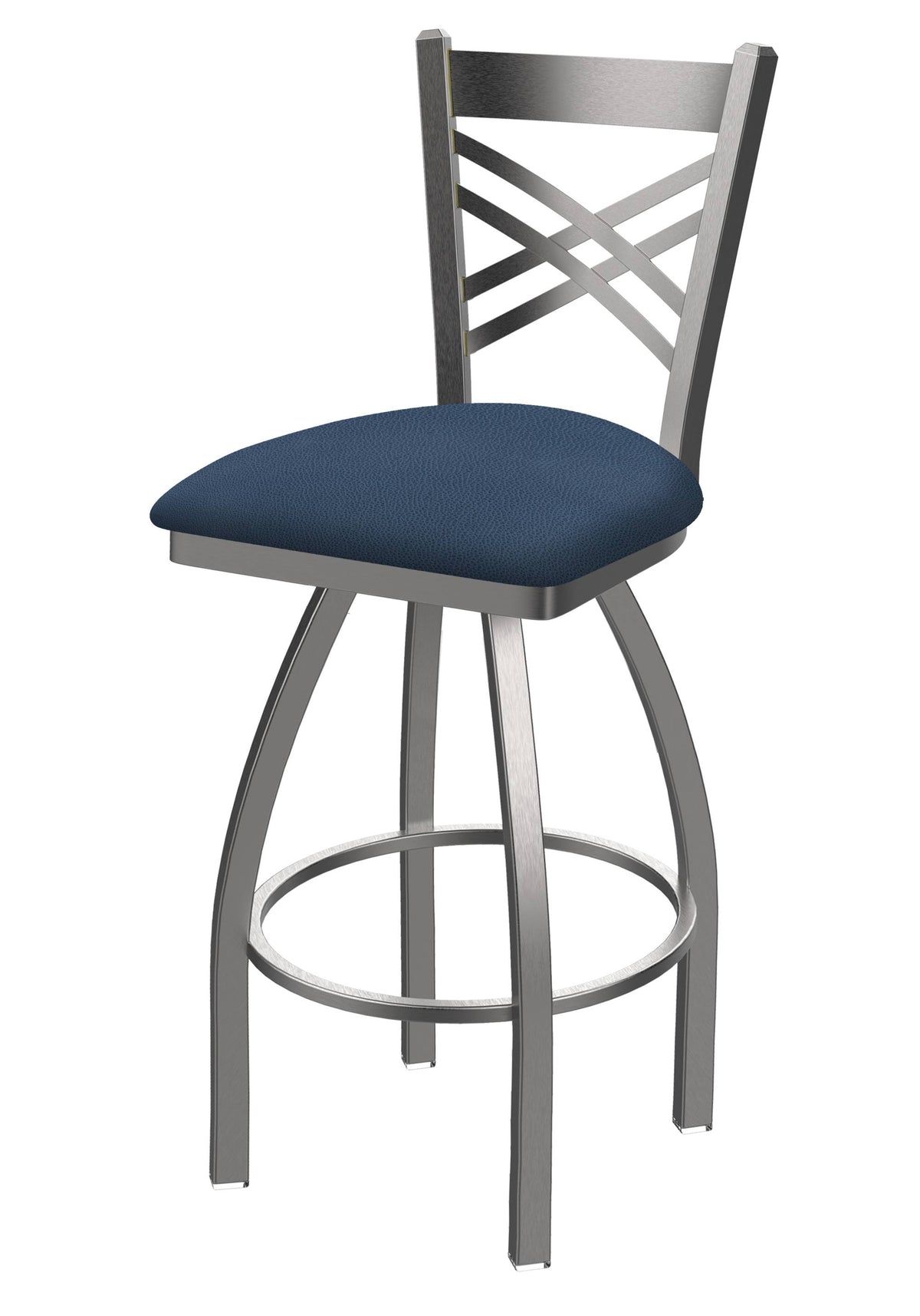 Swivel Counter Stool with Stainless Finish M47953