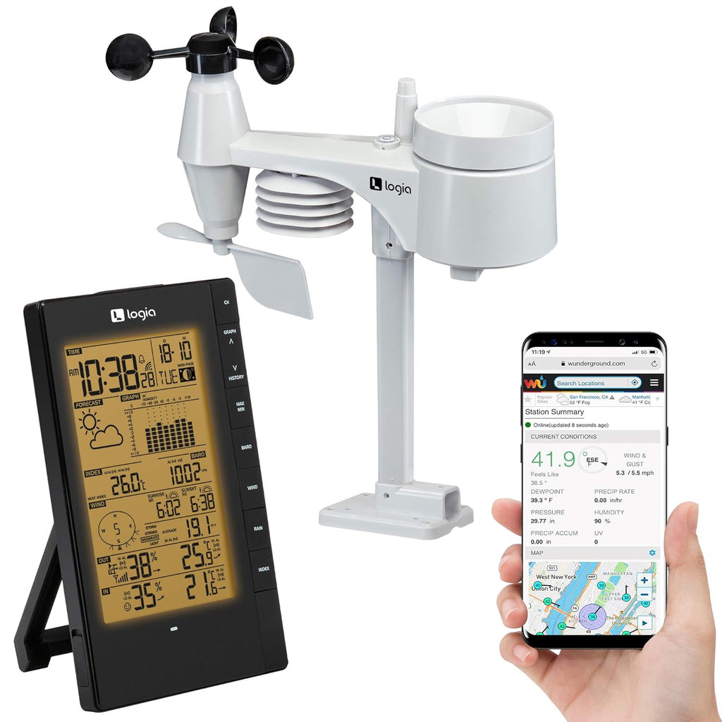 5-in-1 Indoor/Outdoor Weather Station U8984