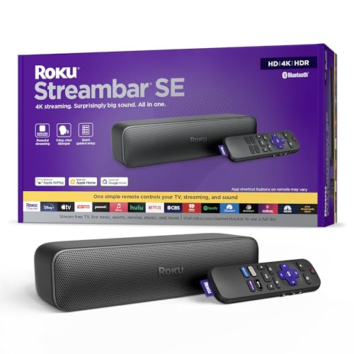 2-in-1 TV Soundbar with Built-in Streaming R4927