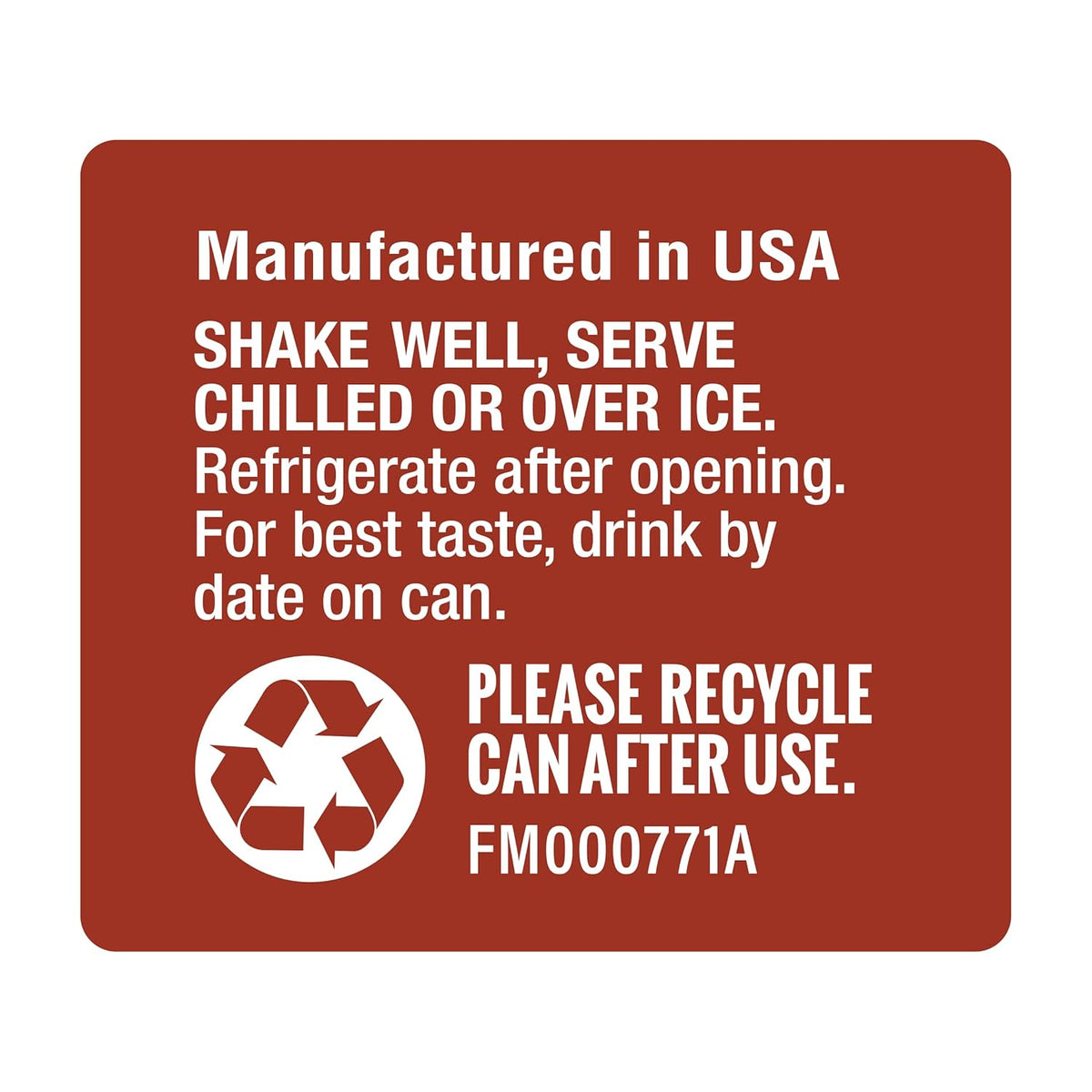 8oz Canned Coffee Latte (12 Pack) T48473