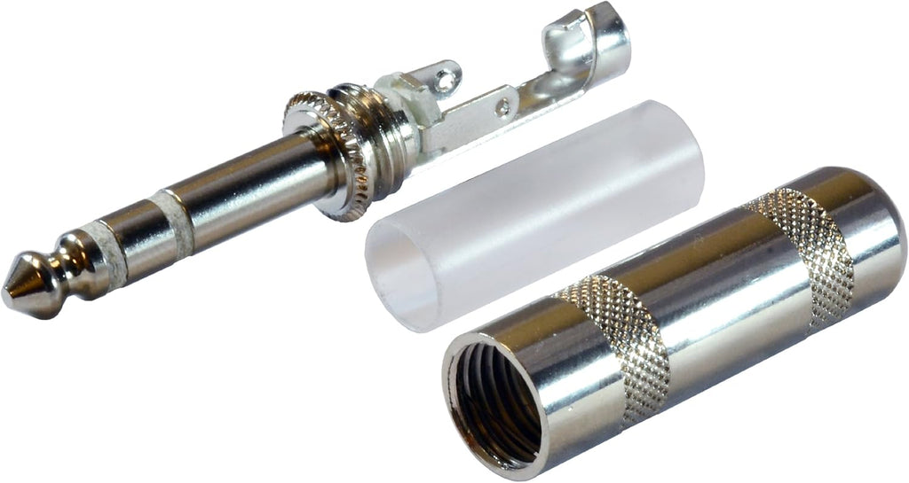 1/4 Inch TRS Male Stereo Phone Plug 20 Pack T5781
