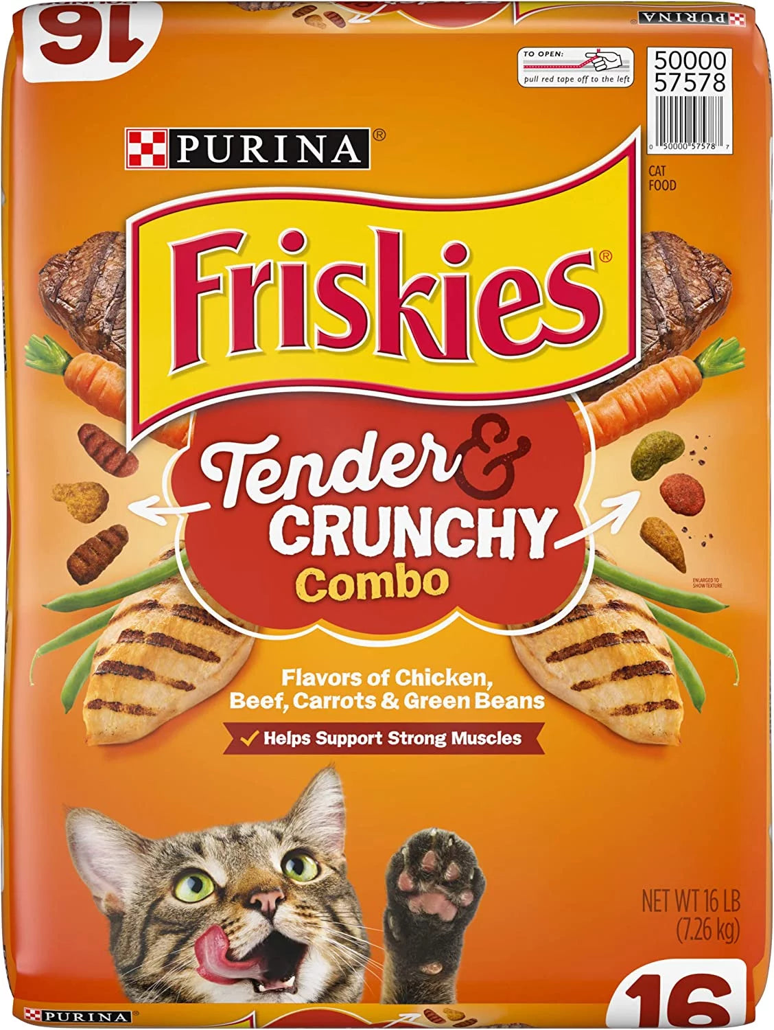 Dry Cat Food, 16 lb. Bag M327