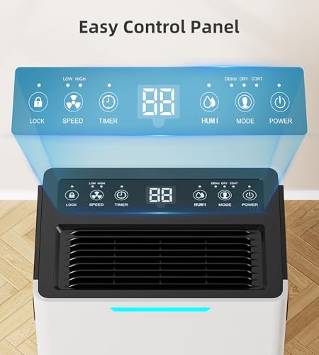 21 Pints Dehumidifier with Drain Hose Y181