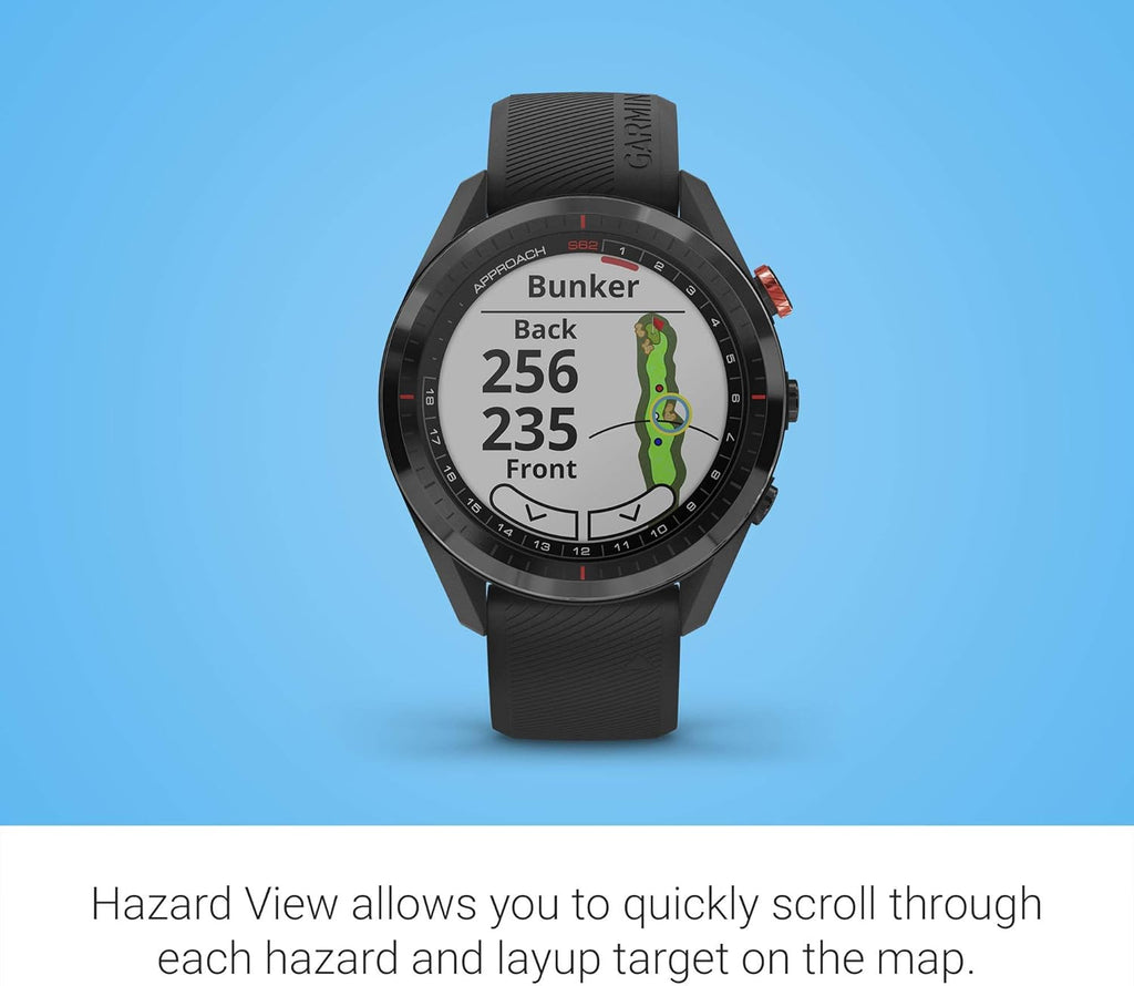 Black Golf GPS Watch T852560