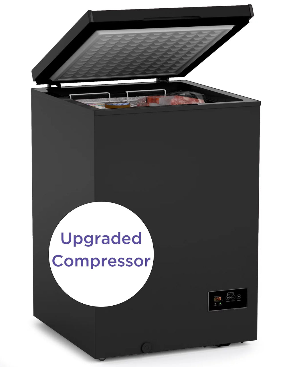 3.5 Cu Ft Chest Freezer with 2 Removable Baskets P5809