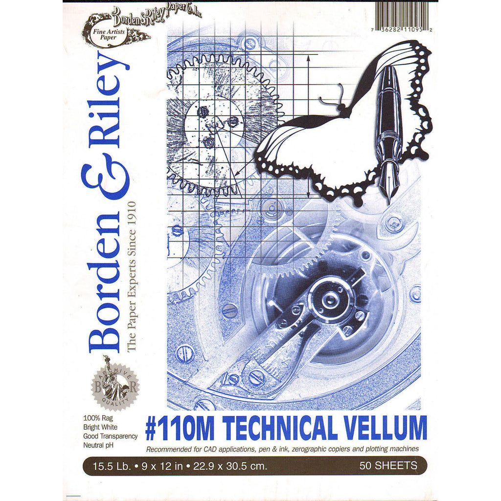 Technical Vellum 18x22 x 24x22 Pad G6942