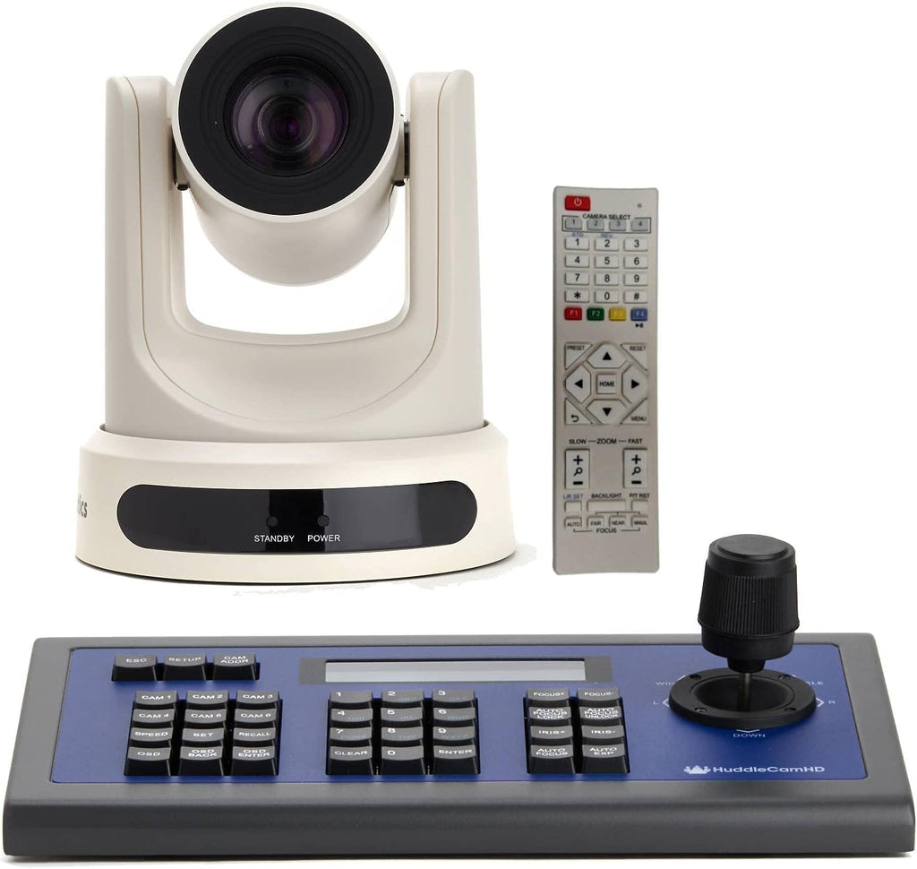 Grey SDI Live Streaming Broadcast Camera and Serial PTZ Joystick T795