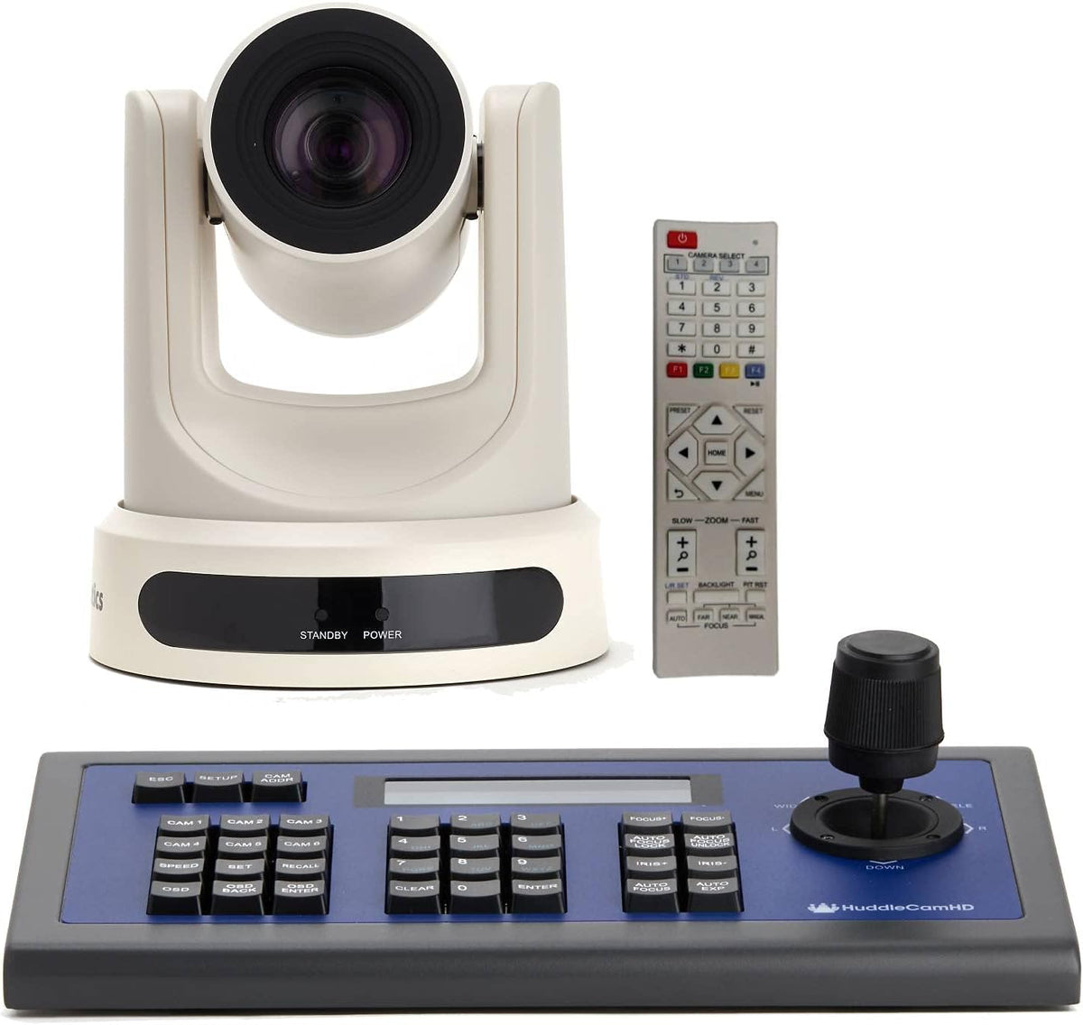 Grey SDI Live Streaming Broadcast Camera and Serial PTZ Joystick T795