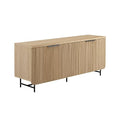 Black 4-Door Sideboard R482