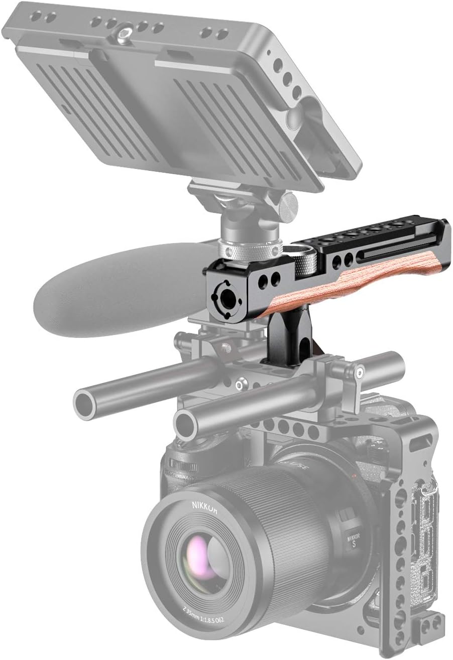 Camera NATO Top Handle Grip with Cold Shoe Mount G757