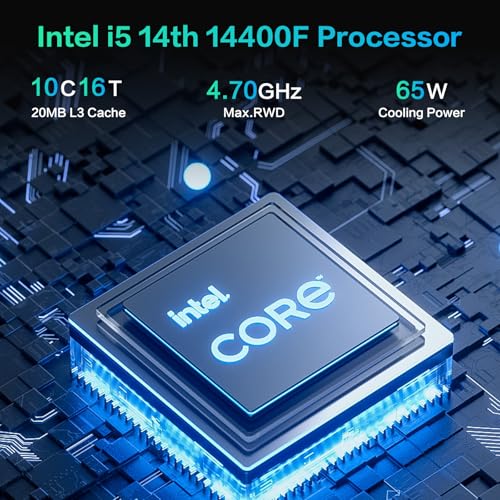 Intel Core i5 14400F RTX 4060 32GB RAM 1TB SSD Tower Computer O12012